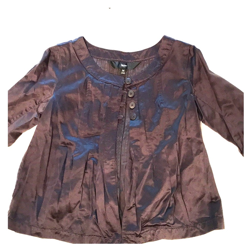 Dark brown dress jacket